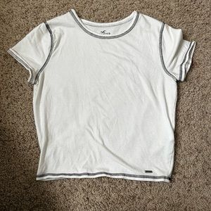 White Baby Tee